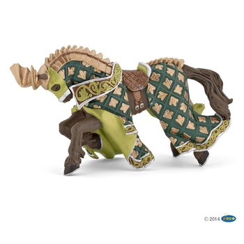 Papo, figurka kolekcjonerska Koń Mistrza broni ze smoczym czubem, 39923 - Papo