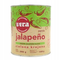Papryka Jalapeno Papryczki Zielone Krążki 2900G