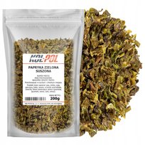 PAPRYKA ZIELONA PŁATKI 200g Suszona aromatyczna naturalna jakość Kol-Pol Kol-pol