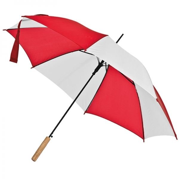 Zdjęcia - Parasol plażowy Parasol automatyczny AIX-EN-PROVENCE czerwony