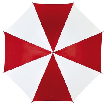 Parasol automatyczny KEMER DISCO czerwony/biały - czerwony / biały - KEMER