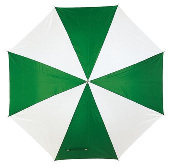 Parasol automatyczny KEMER DISCO zielony/biały - zielony / biały - KEMER