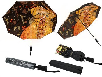 Parasol automatyczny, składany - G. Klimt, Adela (dekoracja pod spodem) (CARMANI) - Inna marka