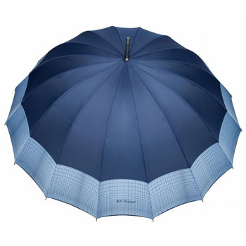 PARASOL DAMSKI 16 KLINOWY granat - Parasol