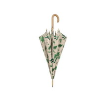 Parasol Damski Perletti Green Model Liście- Długi Perletti