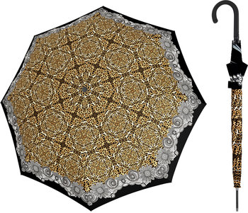 Parasol długi Doppler Fiber Flex Imperial Satin - Leopardo - Doppler