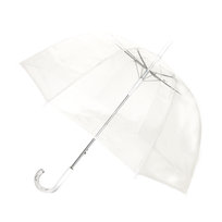 Parasol duży przeźroczysty na deszcz Smati kopuła Smati