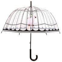 Parasol ESSCHERT DESIGN Ptasia klatka, bezbarwny, 81x83,3 cm Esschert Design
