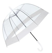Parasol HONEYMOON, biały, transparentny UPOMINKARNIA
