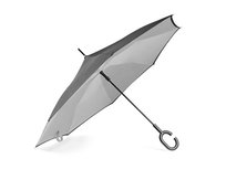 Parasol KEMER REVERS Czarno Szary - czarny / grafitowy KEMER