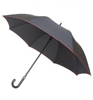 Parasol męski automat XL z lamówką Parasol męski automat XL z lamówką bordo Parasol