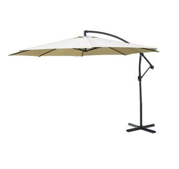 Parasol ø 350 cm - beż - Tradgard