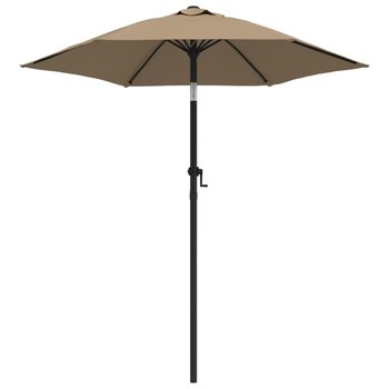 Parasol ogrodowy, 200x224 cm, taupe/ciemnoszary - Zakito Europe