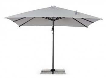Parasol Ogrodowy Inverno 3X3 Led - Antracytowo-Szary Homms - homms