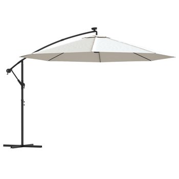 Parasol ogrodowy LED 350x290 cm, piaskowy - Zakito Europe