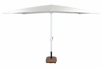 Parasol ogrodowy, prostokątny, kremowy, 2x3 m  - TwójPasaż