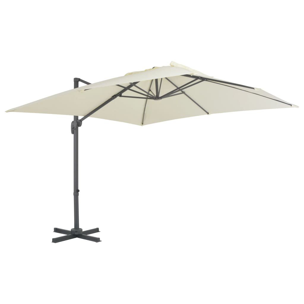 Parasol ogrodowy vidaXL, beżowy, 300x300 cm