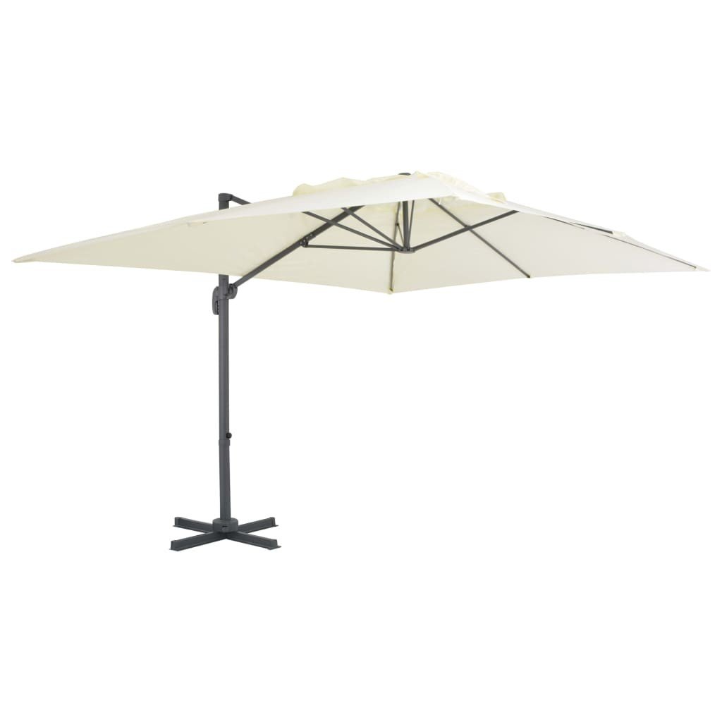 Parasol ogrodowy vidaXL, beżowy, 400x300 cm