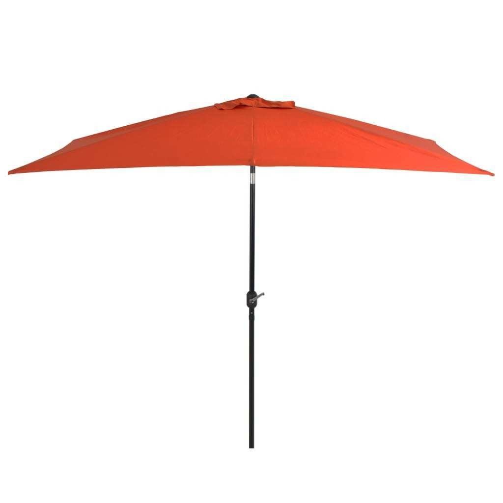 Фото - Пляжна парасоля VidaXL Parasol ogrodowy , brązowy, 300x200 cm 