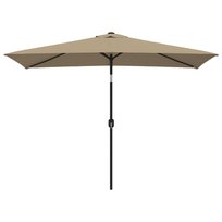Parasol ogrodowy vidaXL, brązowy, 300x200 cm