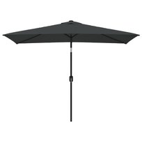 Parasol ogrodowy vidaXL, szary, 300x200 cm