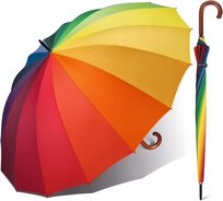Parasol Parasolka Damska Happy Rain Długa Happy Rain