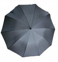 Parasol Parasolka Duża Wytrzymała Solidna Grafitowa inna (Inny)