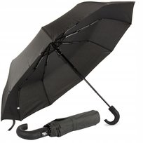 Parasol Parasolka Składana Automat Czarny Unisex