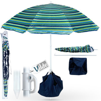 Parasol plażowy z podstawą 147 cm - Vilde