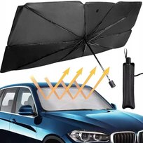 Parasol Przeciwsłoneczny do Samochodu Osłona UV na Przednią Szybę 145x79cm Inna marka