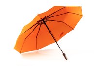 Parasol Ring składany 10-szprychowy, automatyczny 115 cm pomarańczowy