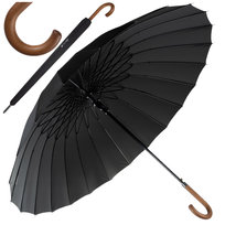Parasol Rządowy Duży Xxl 145Cm Druty Włókno Drewno O258 Stator