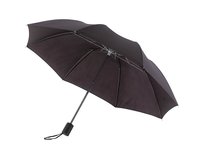 Parasol składany manualny KEMER REGULAR Czarny - czarny KEMER