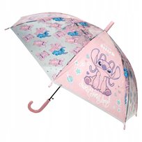 Parasol STICH ANGEL dziecięcy parasolka automatyczna foliowy Stitch Andzia EplusM