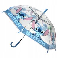 Parasol STICH dziecięcy parasolka automatyczna foliowy ransparentny Stitch EplusM