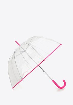 Parasol transparentny różowy - WITTCHEN