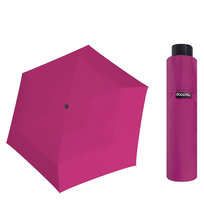 Parasolka damska do kieszeni lub torebki DOPPLER Fiber Havanna tylko 140 g, różowa Doppler