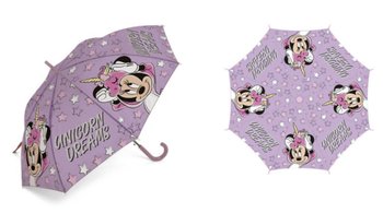 Parasolka Dla Dzieci Myszka Mini 7819 Minnie Mouse Gwiazdki Różowy Parasol Różowa Rączka - Setino