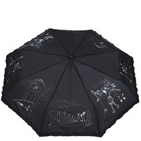 Parasolka Paryżanka Carbon Steel 80km/h - Czarny Parasol