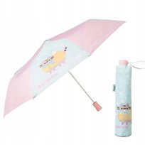 PARASOLKA SKŁADANA PUSHEEN KOT DAMSKA DZIECIĘCA DZIEWCZYNKA DESZCZ KOLOROWA Grupoerik
