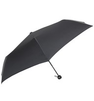 Parasolka Uniwersalna 3-sekcyjna, Czarna, Stelaż z Włókien Szklanych Qstyle