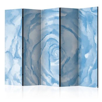 Parawan ARTGEIST róża (niebieski) II, 5-częściowy - ARTGEIST