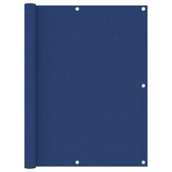 Parawan balkonowy, niebieski, 120x500 cm, tkanina Oxford - vidaXL