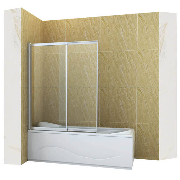 Silla Silla Parawan Nawannowy Spencer 2-Skrzydłowy 85X150 Rozsuwany Chrom