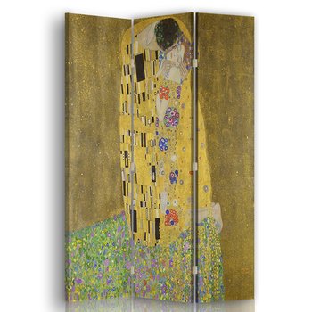 Parawan The Kiss - Klimt 110x150 (3 Panele) - Legendarte