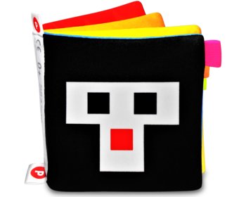 Parenti / Wyostrzam Wzrok Mini 4 - Miękka książeczka kontrastowa dla niemowląt 0+ - Parenti