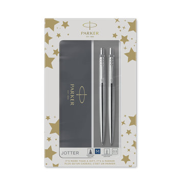 Parker, długopis i ołówek, Duo Jotter Stainless Steel CT, 2093256 - Parker