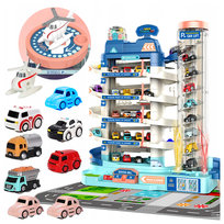 PARKING SAMOCHODOWY TOR ZJAZDOWY Z WINDĄ ELEKTRYCZNĄ GARAŻ PIĘTROWY + AUTKA