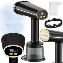 PAROWNICA DO UBRAŃ 2W1 ŻELAZKO PAROWE STEAMER RĘCZNY DO UBRAŃ 1800W G1 GASHIO