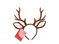 Partydeco Opaska Rogi Jelonka Z Uszami Mix 92051